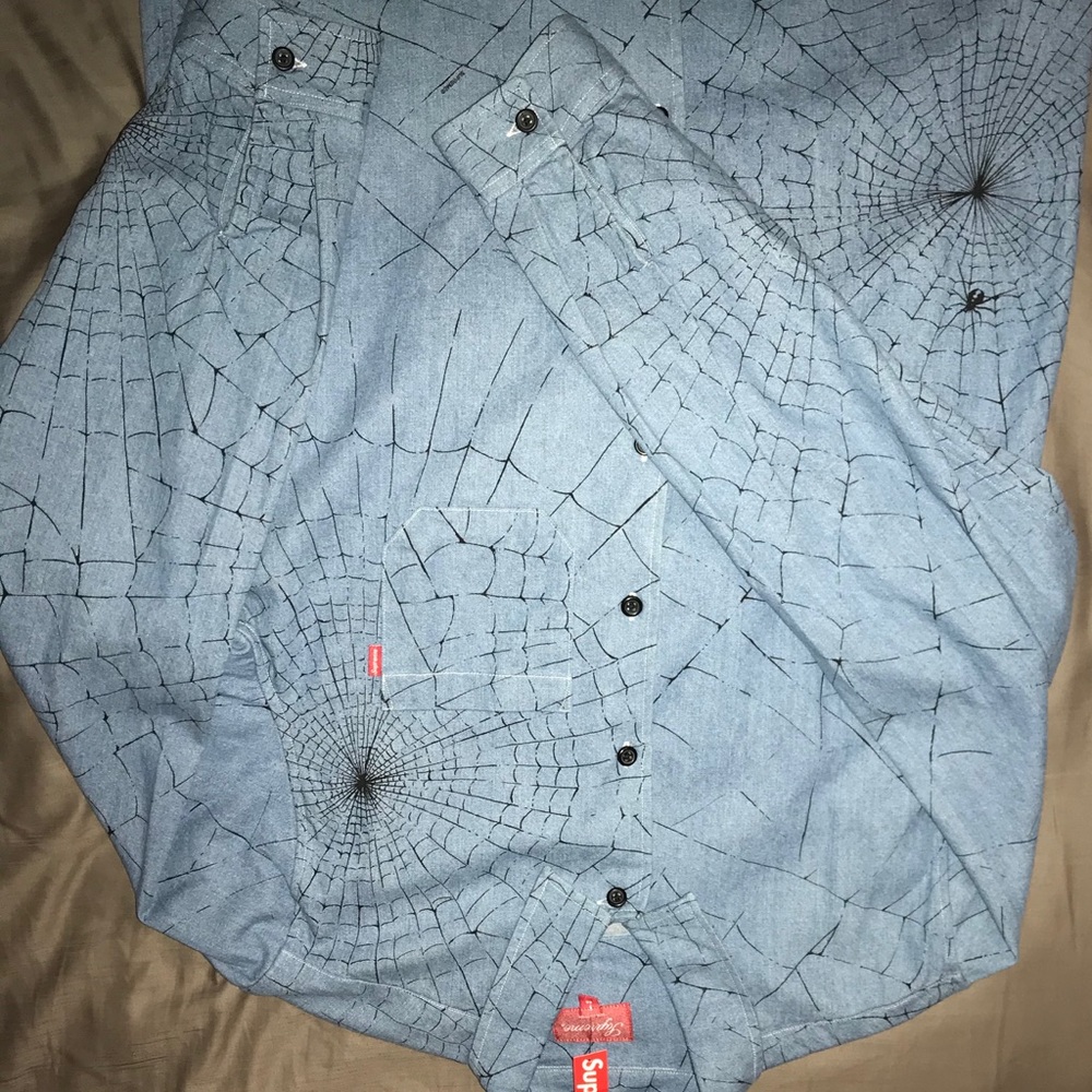 2016 supreme fall/winter denim shirt